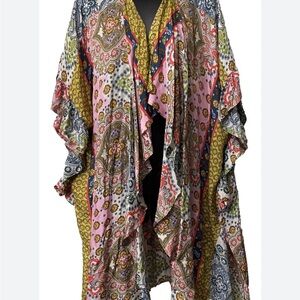 Ivy Jane Multicolor Paisley Kimono